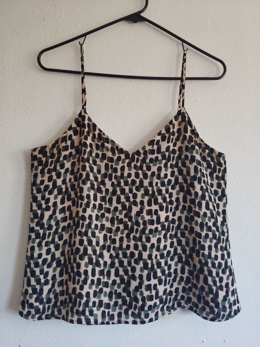 Banana Republic Polka Dot Print Strappy Camisole